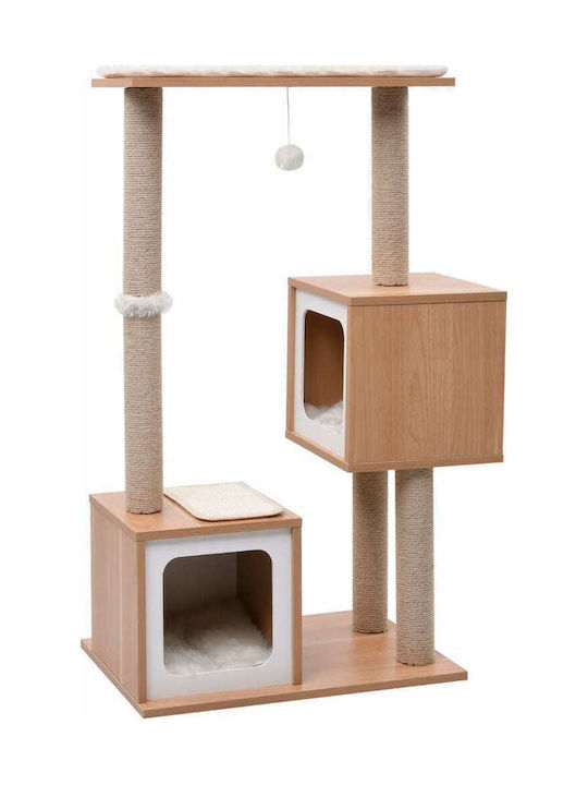 vidaXL Cat Scratching Post Cat Tree 60x40x104 cm