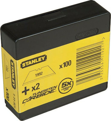 Stanley 1992 Λεπίδες Φαλτσέτας Ακριβείας 62mm 100τμχ