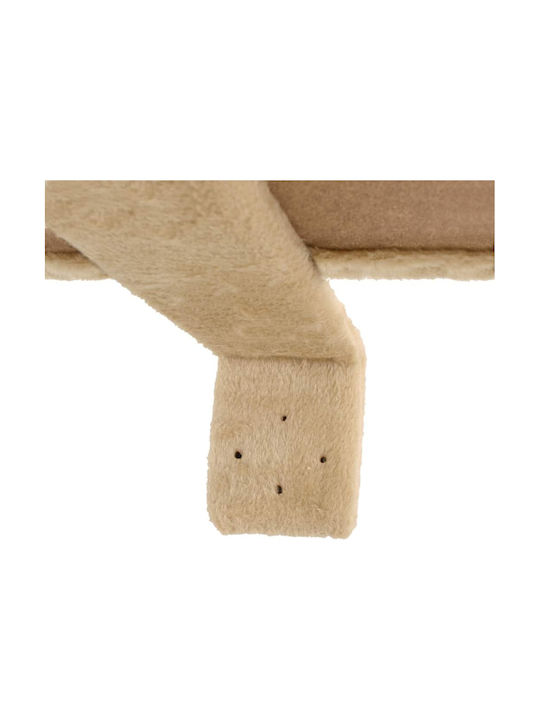 vidaXL Kratzbaum Katzenbäume Beige Wandmontiert 6 Ebenen 60x30x194cm
