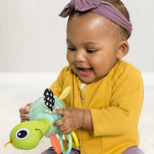 Infantino Κρεμαστό Παιχνίδι Αυτοκινήτου Textured Sensory Pal Turtle