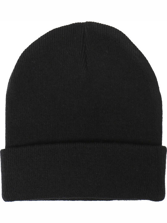 Gibsland Beanie Unisex Beanie Knitted in Black color