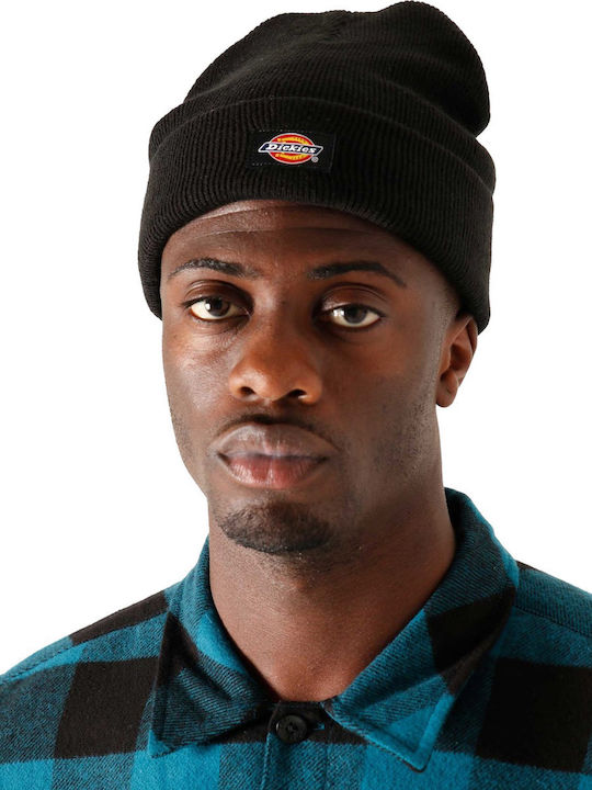 Gibsland Beanie Unisex Beanie Knitted in Black color