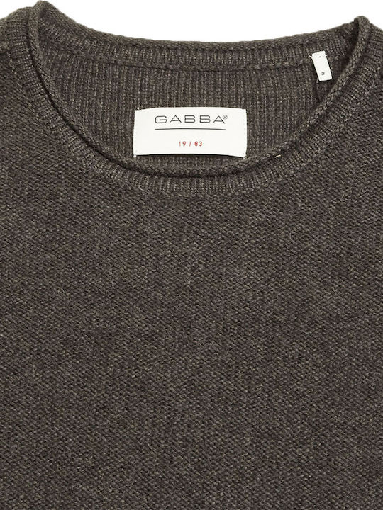 Gabba Herren Langarm-Pullover Gray