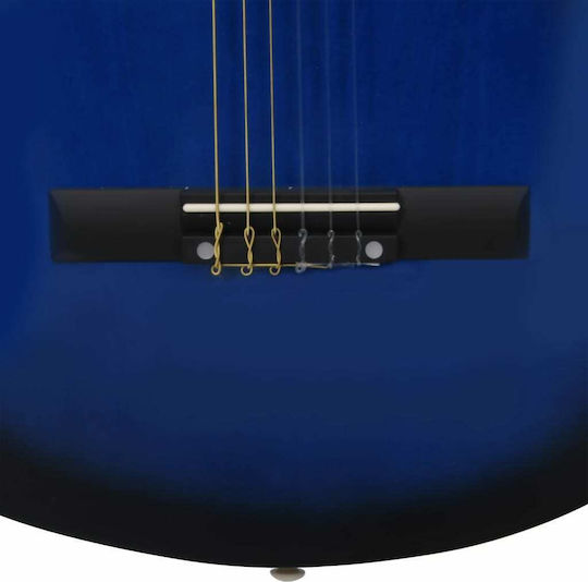 vidaXL Κλασική Κιθάρα 1/2 Παιδική Blue