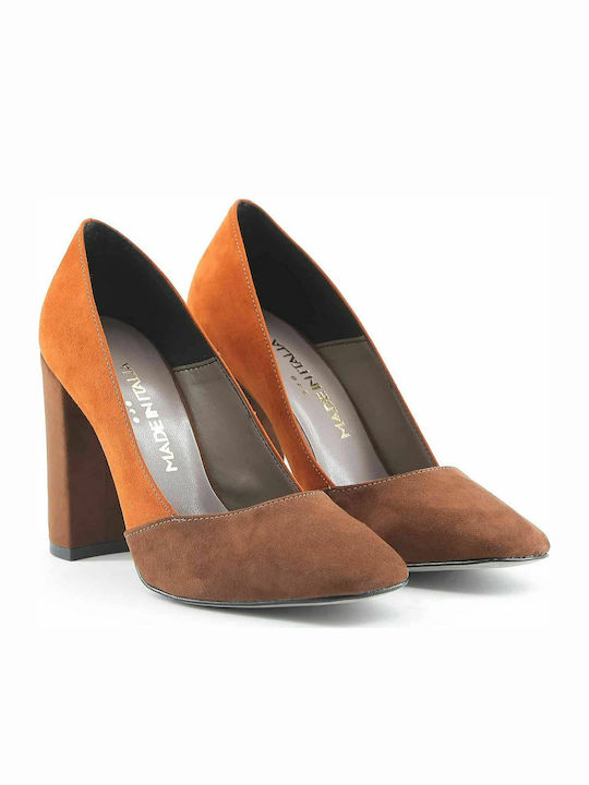 Made In Italia Giada Heel Brown