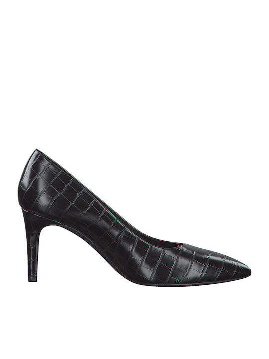 Pointed Toe Stiletto Black High Heels