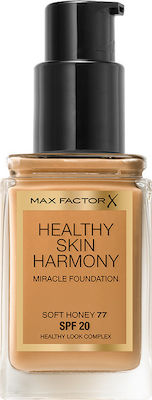 Max Factor Healthy Skin Harmony Miracle Machiaj lichid SPF20 77 Miere moale 30ml