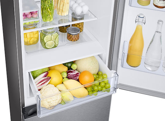 Samsung Fridge-Freezer 344lt NoFrost H185.3xW59.5xD65.8cm Inox RB34T671DSA/EF
