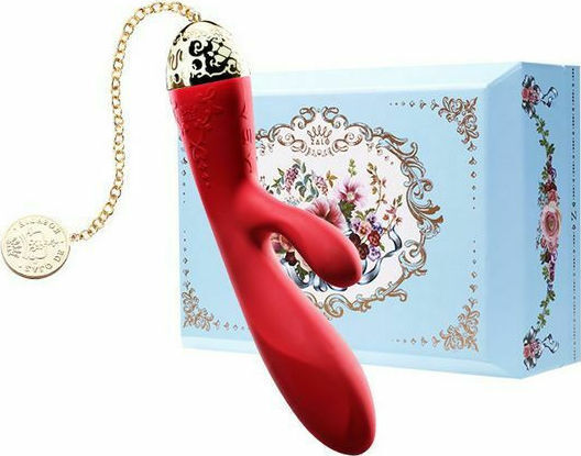 Zalo Rosalie Vibrator Kaninchen 20cm Bright Red