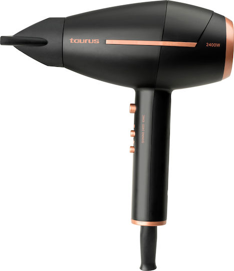 Taurus Hair Dryer Shining Ionic Professional Hair Dryer with Diffuser 2400W 900386000