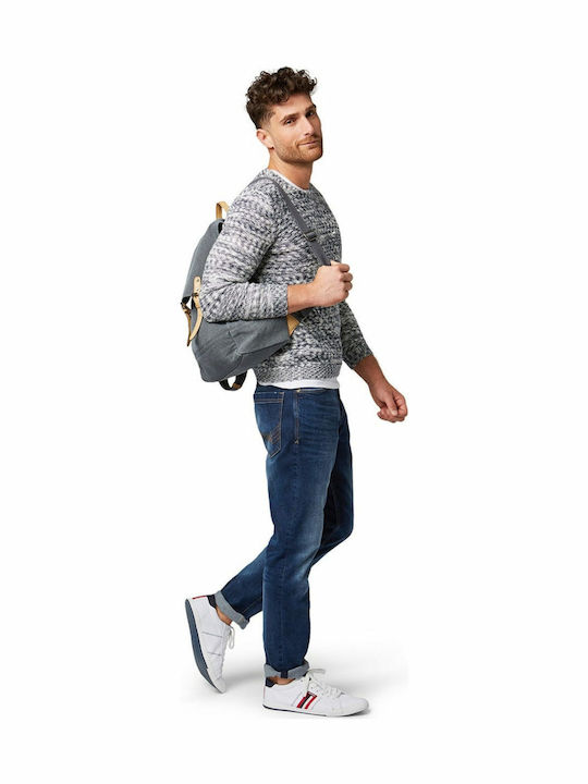 Men's Jeans Pants Elastic with Slim Fit Navy Blue