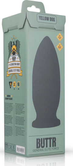 Buttr Yellow Dog Anal Plug XLarge Schwarz