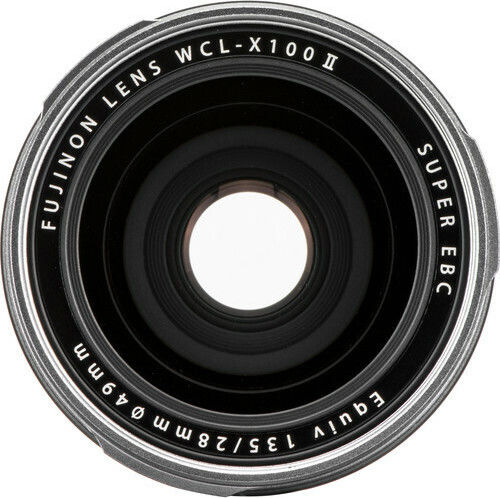 Fujifilm WCL-X100 II Μετατροπέας Φακού Silver