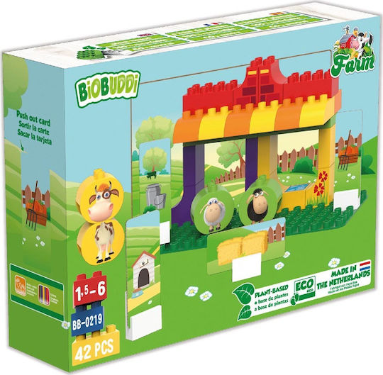 Biobuddi Blocks Farm for 1.5-6 years Years 42pcs