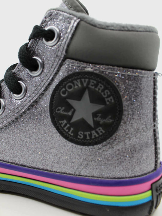 Chuck Taylor All Star Chuck Taylor All Star Kinder Sneakers Hoch Thunder / Bright Pear / Black