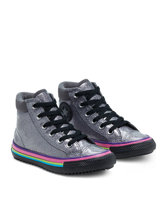 Chuck Taylor All Star Chuck Taylor All Star Kinder Sneakers Hoch Thunder / Bright Pear / Black