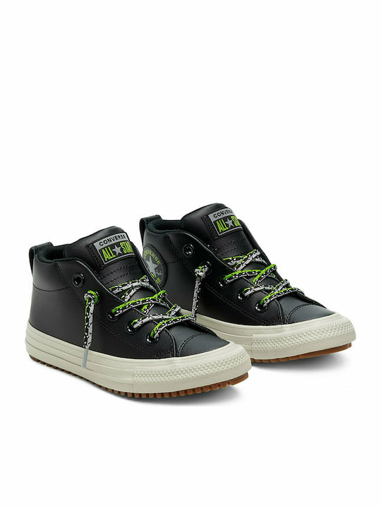 Converse CHUCK TAYLOR ALL STAR STREET High Ανατομικά Μαύρα