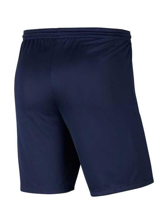 Nike Kids Athletic Shorts/Bermuda Park III Knit Navy Blue