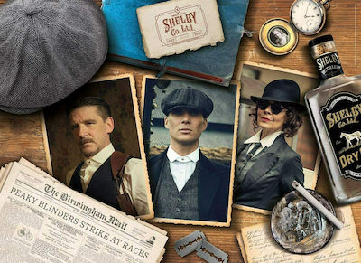 Peaky Blinders Brief Case Puzzle 2D 1000 Bucăți