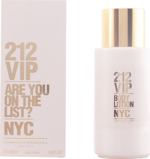 212 Vip Body Lotion Moisturizing Lotion with Vanilla Scent 200ml