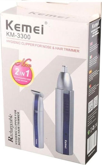 Kemei Trimmer Μηχανή Επαναφορτιζόμενη KM-3300