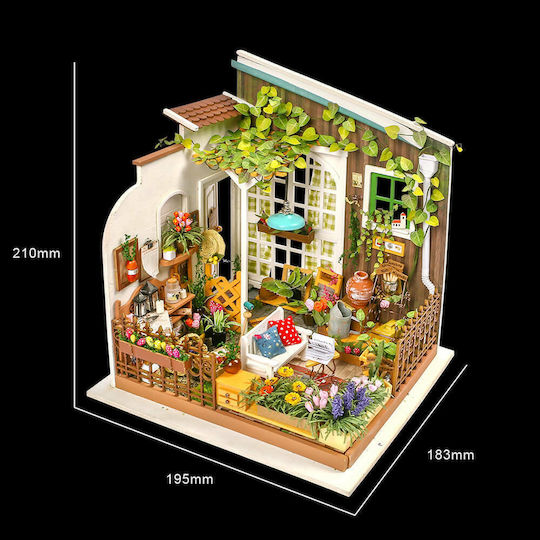 Robotime Wooden Construction Toy Miller's Garden for Children 14+ years old+ Years