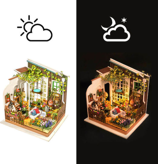 Robotime Wooden Construction Toy Miller's Garden for Children 14+ years old+ Years
