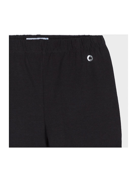 Kinder Leggings Lang Schwarz