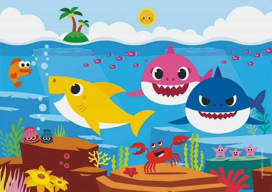 Kids Puzzle Baby Shark for 3+ Years 20pcs Baby Clementoni