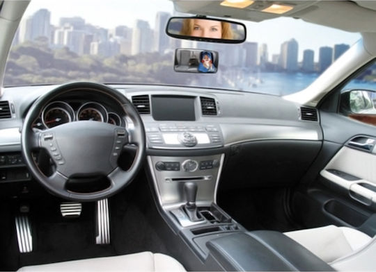 Lampa Car Interior Mirror with Suction Cup 13.5x6.8cm