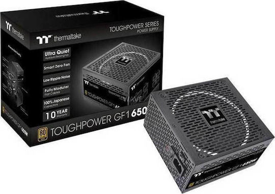 Thermaltake ToughPower GF1 650W Black Computer Power Supply Full Modular 80 Plus Gold