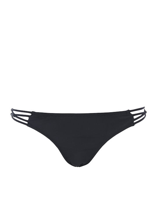 Simply Solid Tiny Bikini Slip Μαύρο