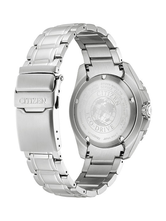 Citizen Promaster Ceas Bărbătesc 44mm Eco - Drive cu Argintie Brățară Metalică