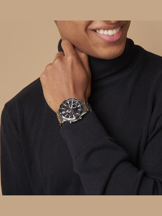 Casio Edifice Ρολόι Μπαταρίας με Μεταλλικό Μπρασελέ Casio Edifice Ρολόι Μπαταρίας με Μεταλλικό Μπρασελέ