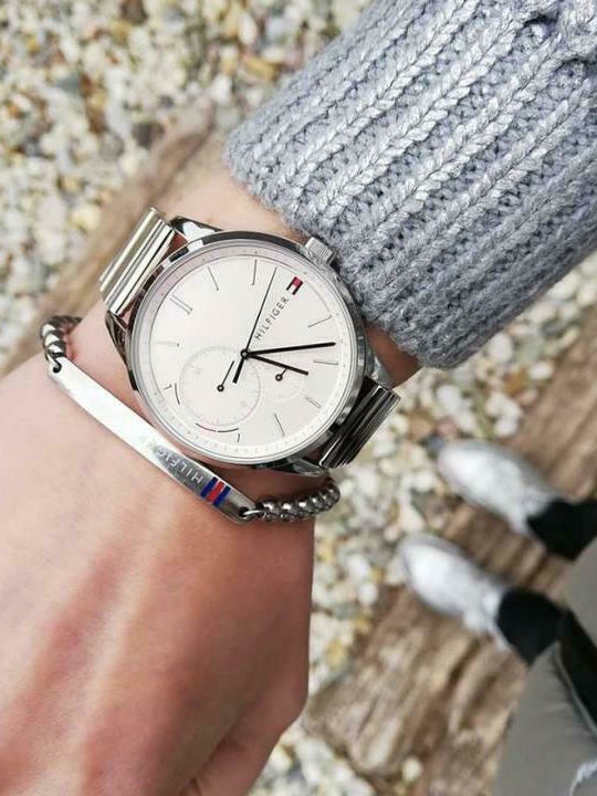 Tommy Hilfiger Brooke Women's Watch with Silver Metal Bracelet