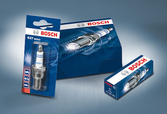 Bosch Car Spark Plug WR7DC+ Nickel 1pcs