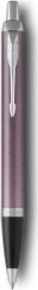 Parker I.M. Core Pen Set Ballpoint Medium with Fountain Pen Medium Light Purple in a case (in a paper cassette)