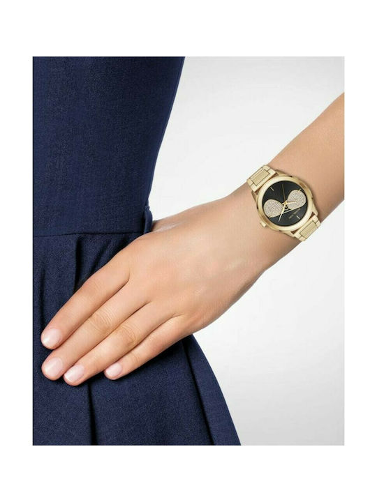 Michael Kors Hartman Uhr mit Gold Metallarmband