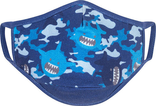 Zoocchini Set of 3 Organic Cotton Kids Masks 3-6 Years Reusable Protective Masks Fabric for Kids ZOO15901 3 Pieces