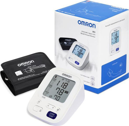 Omron M3 Intellisense Ηλεκτρονικό Πιεσόμετρο Μπράτσου Ακριβείας με ανίχνευση Αρρυθμίας HEM-7154-E