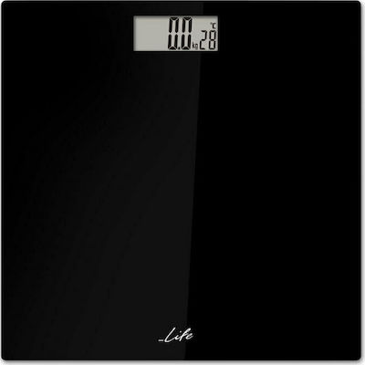 Life Yoga Ψηφιακή Ζυγαριά σε Μαύρο χρώμα