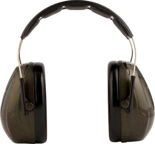 3M Peltor Optime II H520A Earmuffs with Band Dark Green