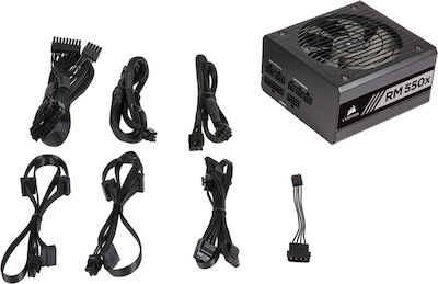 Corsair RMx 2018 Series RM550x 550W Τροφοδοτικό Υπολογιστή Full Modular 80 Plus Gold