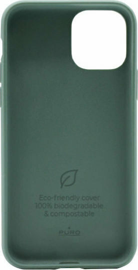 Puro ECO Back Cover Plastic Green (iPhone 12 / 12 Pro) IPC1261ECO1LGRN