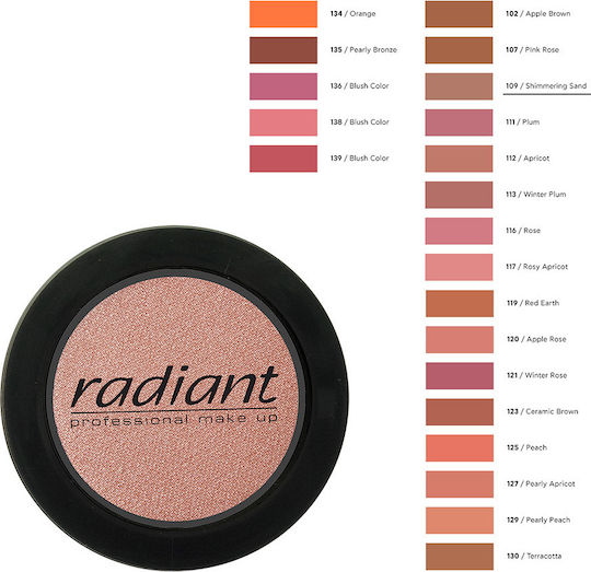 Radiant Blush 109 Shimmering Sand 4gr