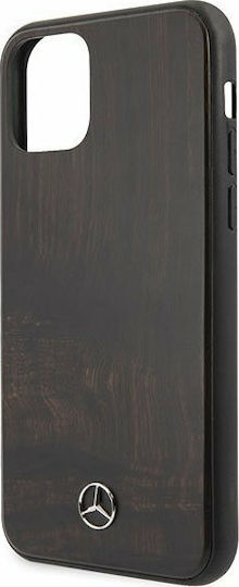 Mercedes-Benz Wood Line Back Cover Wooden Rosewood (iPhone 11 Pro Max)