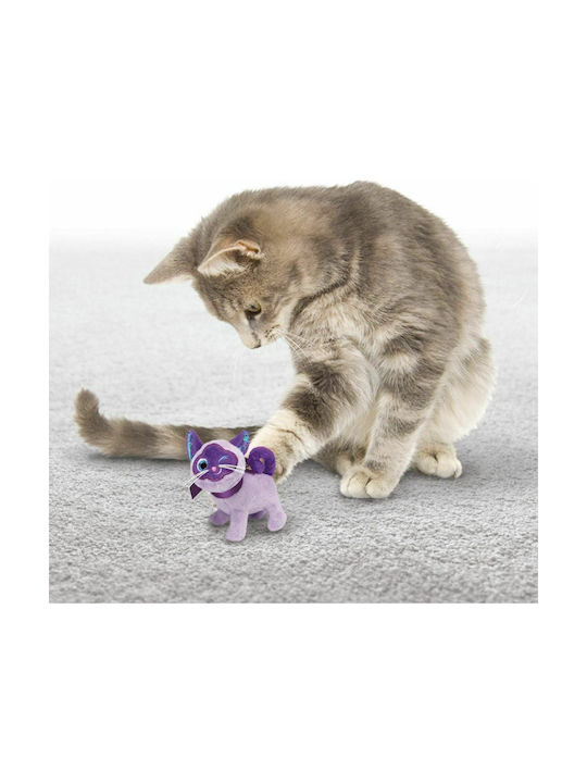 Kong Crackles Winkz Cat Cat Toy Purple Cat Toy