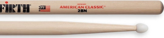 Vic Firth Hickory Палчици Барабани American Classic 2B с Форма на Връх Drop
