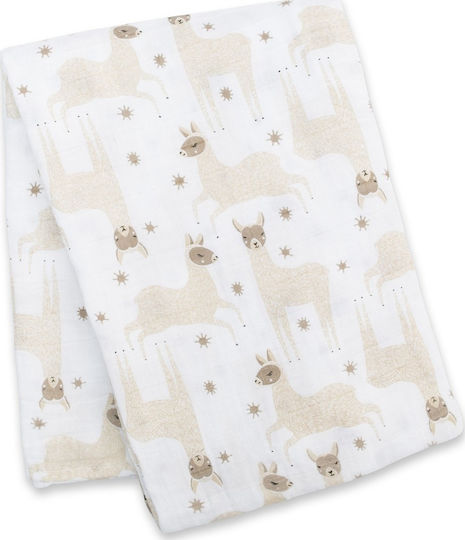Lulujo Swaddle Blanket 120x120cm