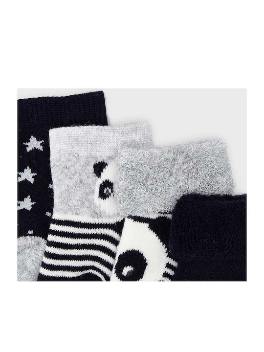 Mayoral Boys 4 Pack Ankle Socks Multicolour